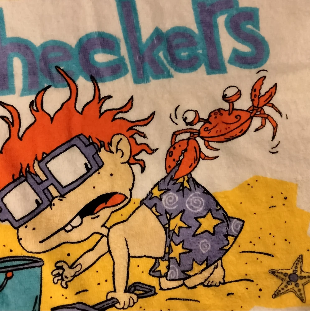 Vintage Rugrats Franco Beach Co. beach towel